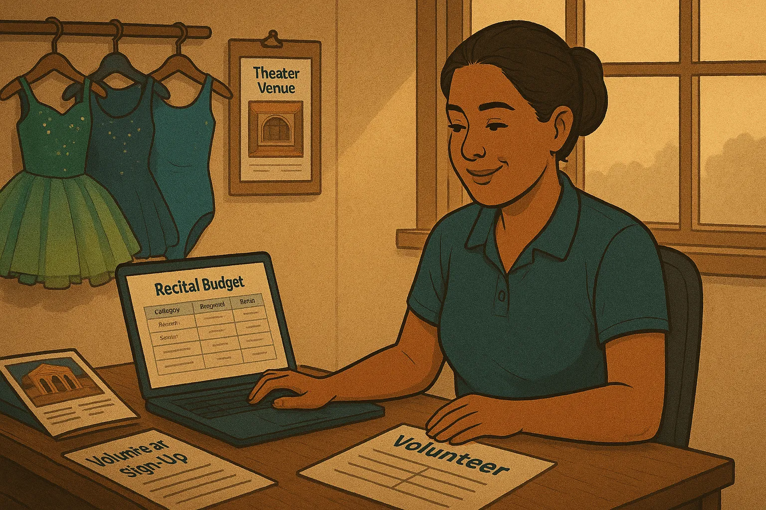 Dance recital cost savings