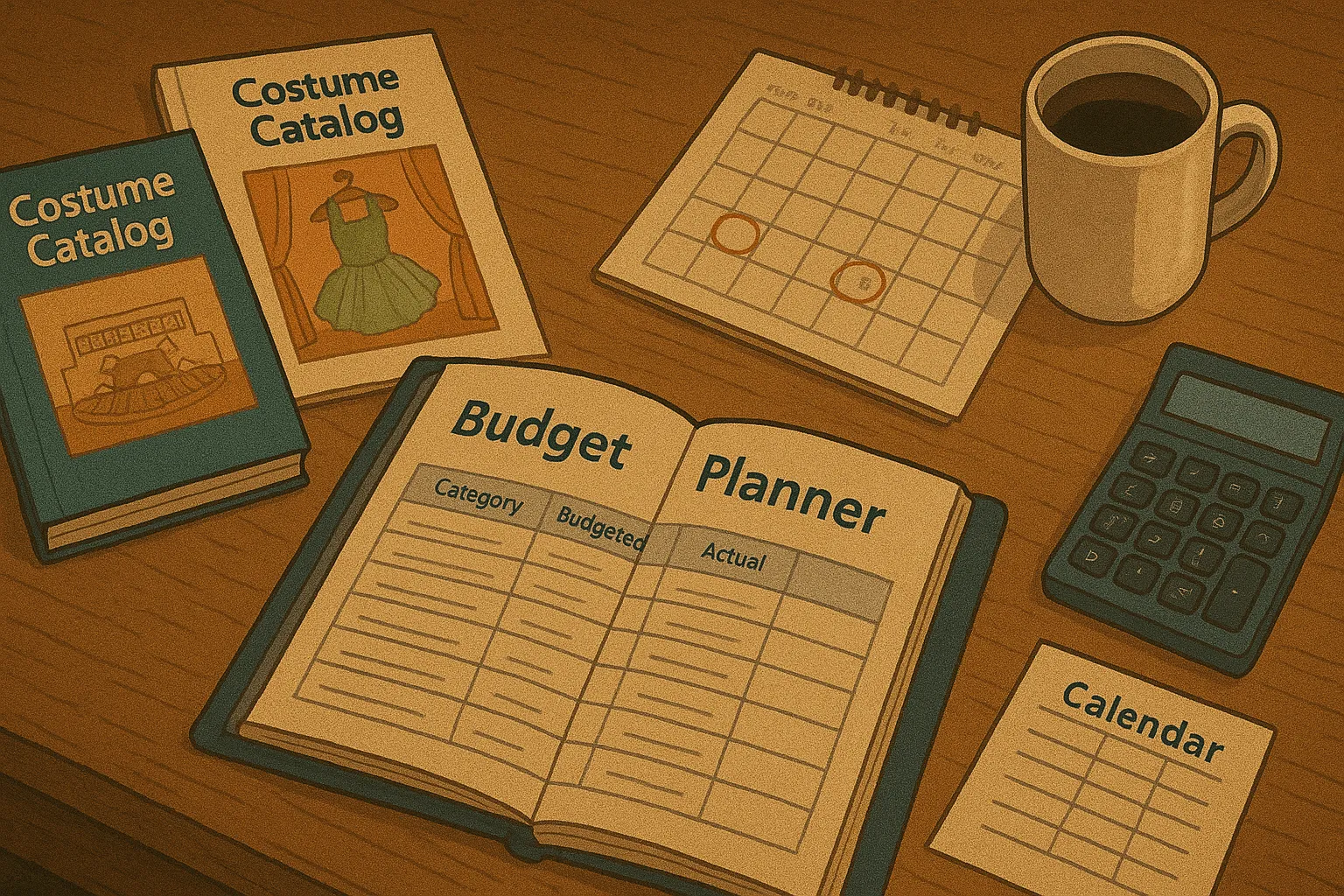 Dance recital Forecast Expenses